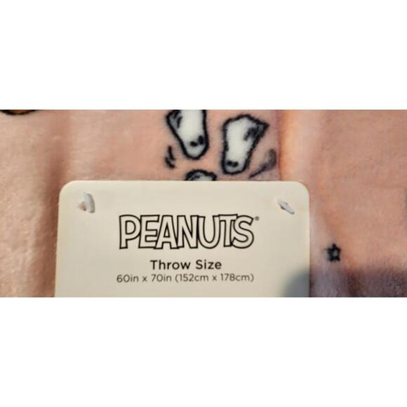 Peanuts Snoopy Halloween Blanket, NWT - Picture 3 of 3